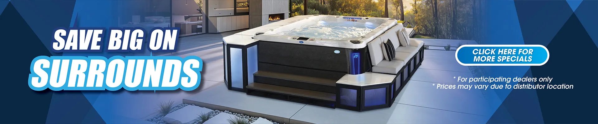 Calspas hot tub being used in a family setting - Broomfield