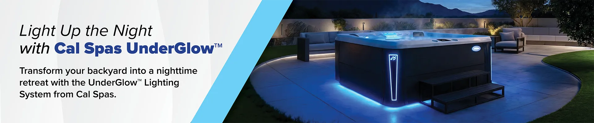 Calspas hot tub being used in a family setting - Broomfield